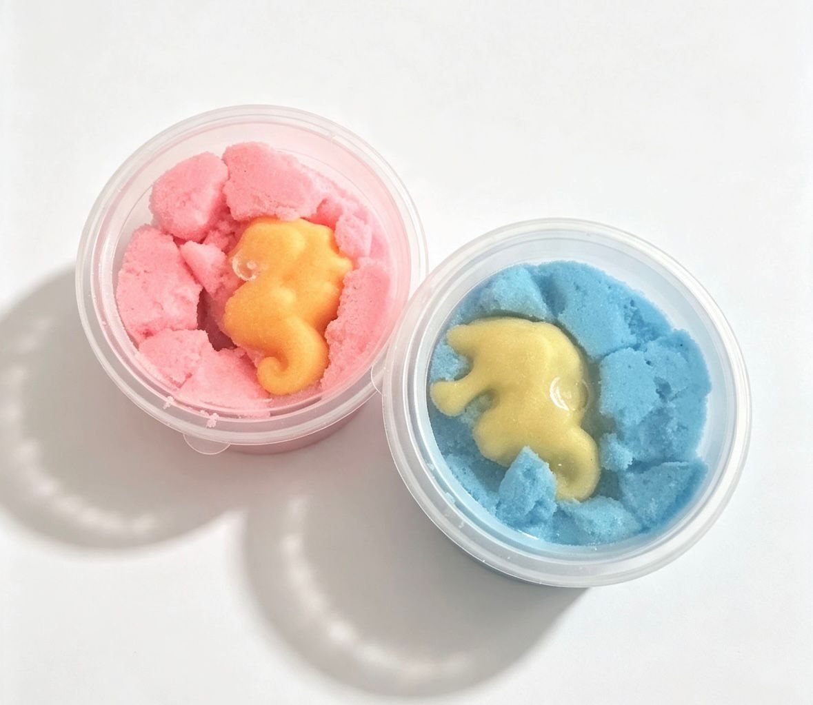 Plastilina con moldes